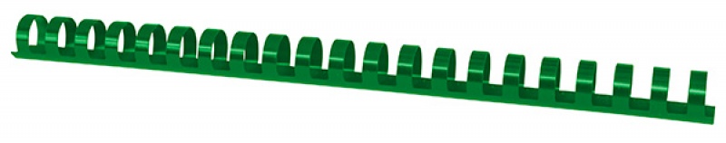 Пружина пластикова зелена d-16мм OFFICE PRODUCTS 20241615-02 , 100 шт/уп